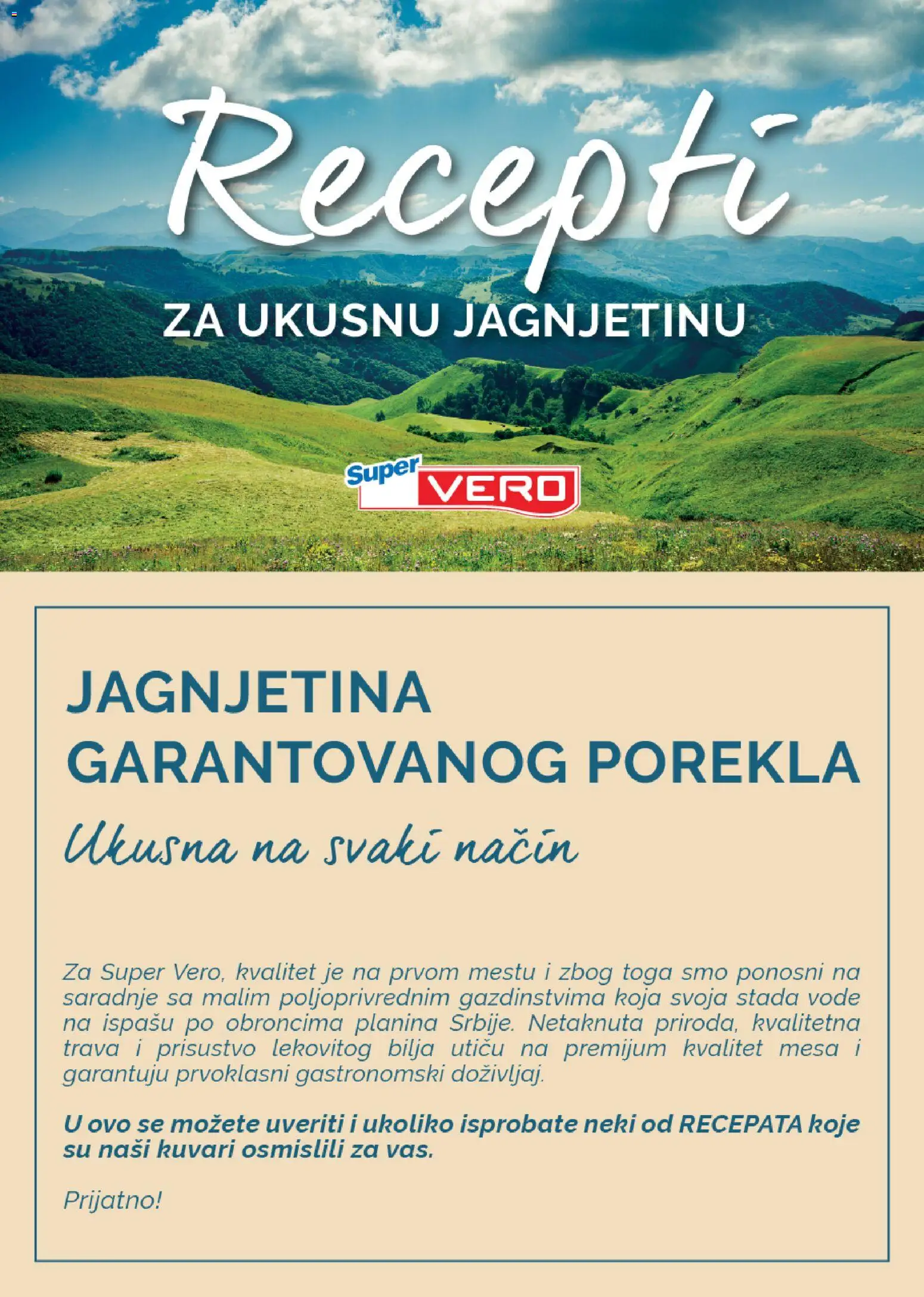 Pregled SuperVERO kataloga - važi od 09.04.2026