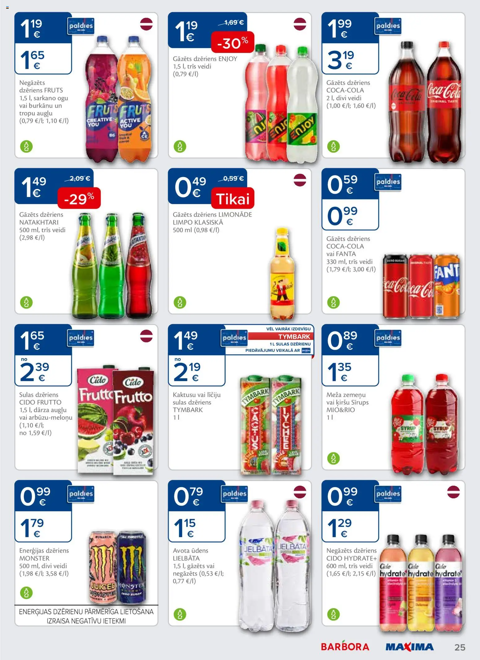 Skatīt Maxima akciju bukletu, derīgs no 2025.12.09