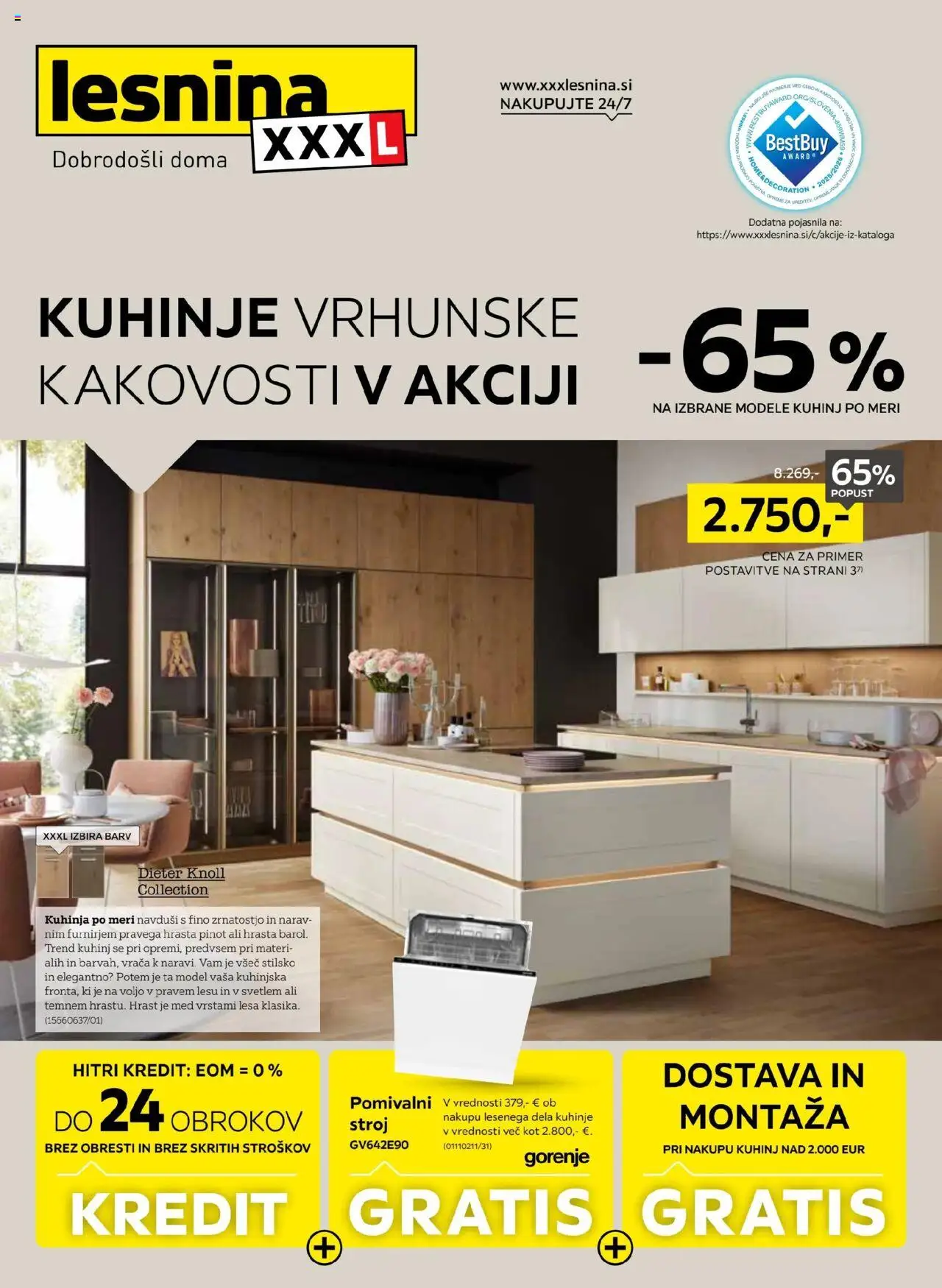 XXXL Lesnina Katalog kuhinje vrhunske kakovosti v akciji od 01.07.2025 - aktualna ponudba - stran 1