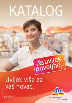 Pregled letka Katalog trgovine DM Drogerie vrijedi od 26.01.2026.