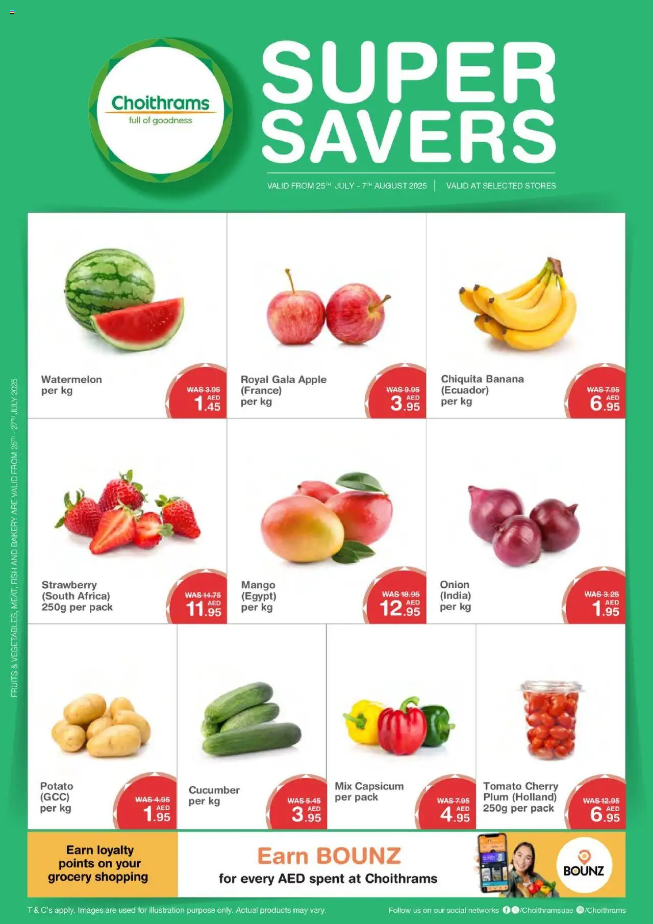 Catalogue Choithrams catalog - the latest offers and deals valid from 28 Jul, 2025 page 1