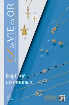 Voorbeeld van La Vie en Or : Baptême - Communion van winkel Auchan geldig vanaf 11/03/2025