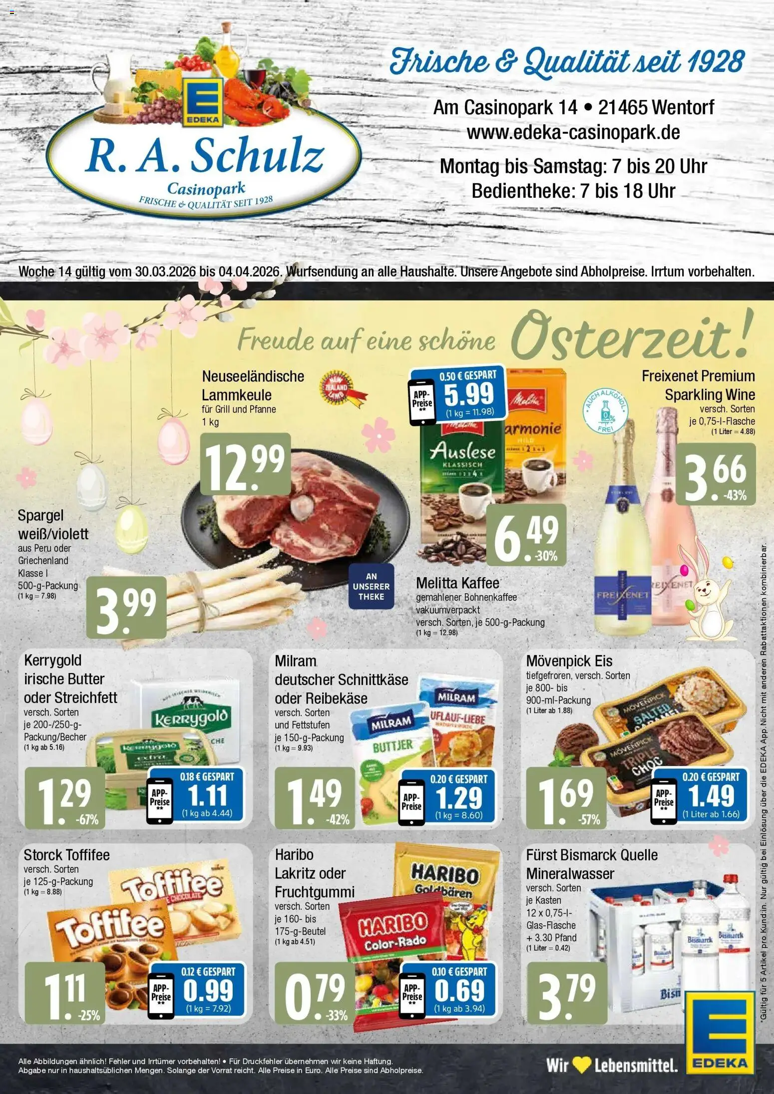 Vorschau von dem Prospekt des Geschäftes Edeka, gültig ab dem 30.03.2026