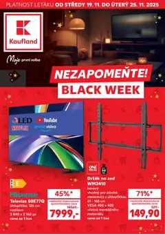Náhled nabídky: Kaufland Leták - Plzeň Bory platný od 19.11.2025