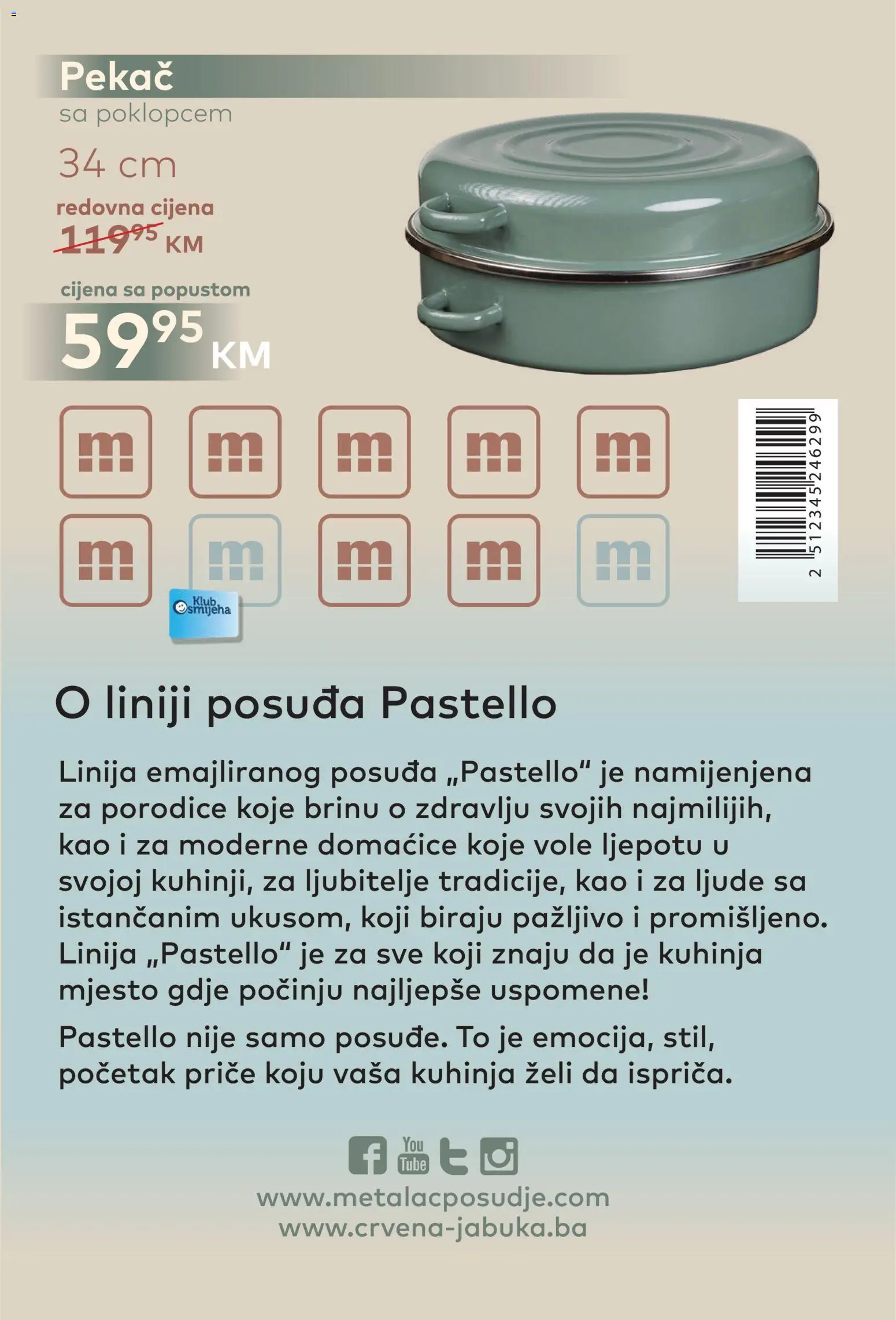 Pregled letka Crvena jabuka market i Metalac trgovine Crvena jabuka vrijedi od 2025.11.15