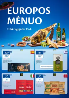 MAXIMA parduotuvės leidinio Leidinys - Europos Mėnuo galiojančio nuo 2025.07.29 peržiūra