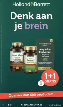 Voorbeeld van Holland & Barrett Folder / Publicité van winkel Holland & Barrett geldig vanaf 02/03/2026