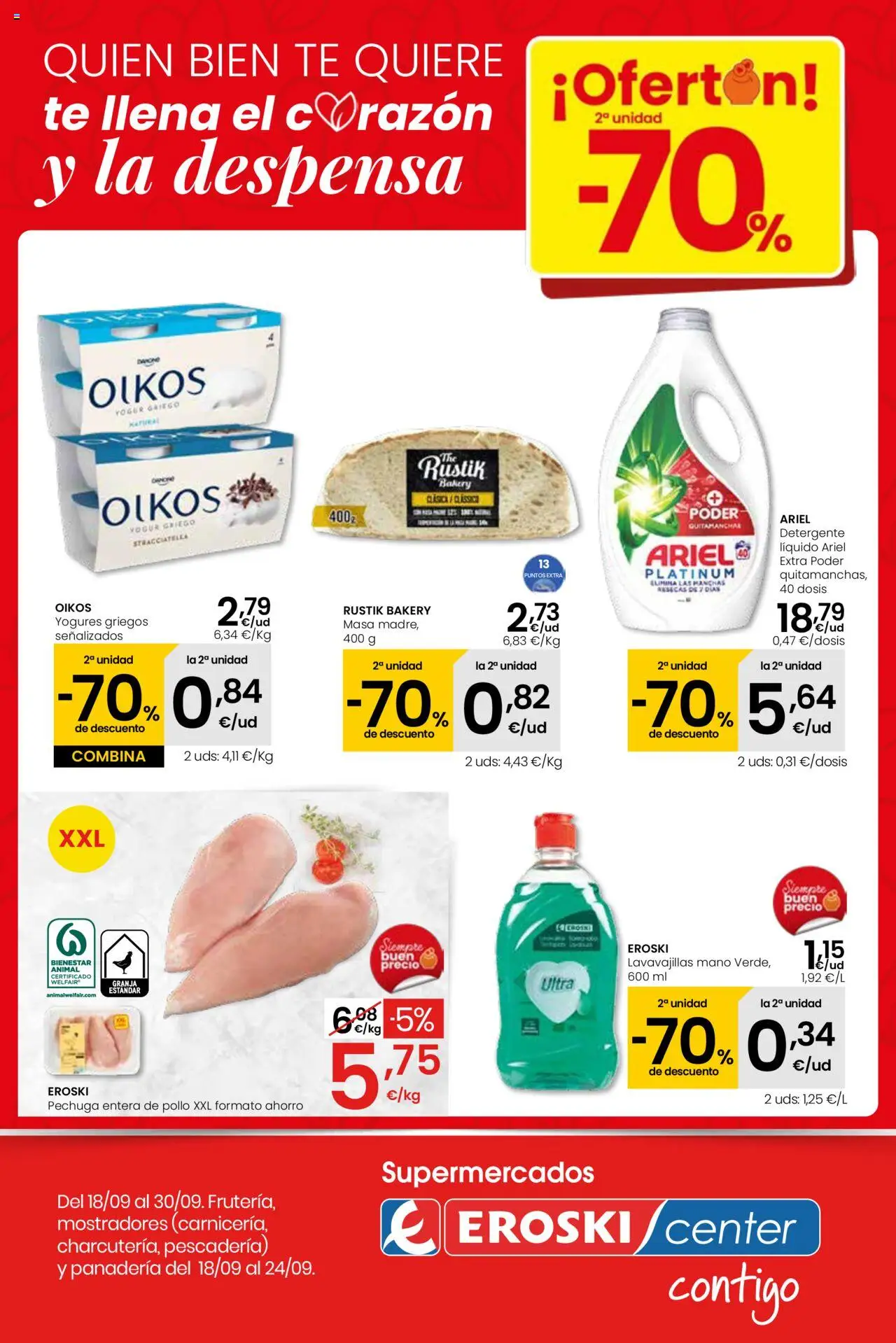 Folleto Eroski del 18/09/2025 - 30/09/2025 > Eskaintza handia Center