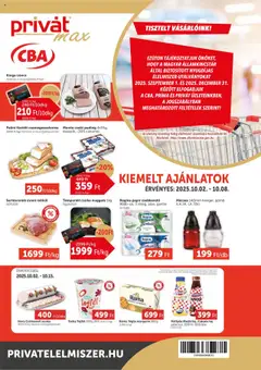 PRIVÁT - Aktuális szórólap MAX megtekintése, amely érvényes 2025.10.02.-től