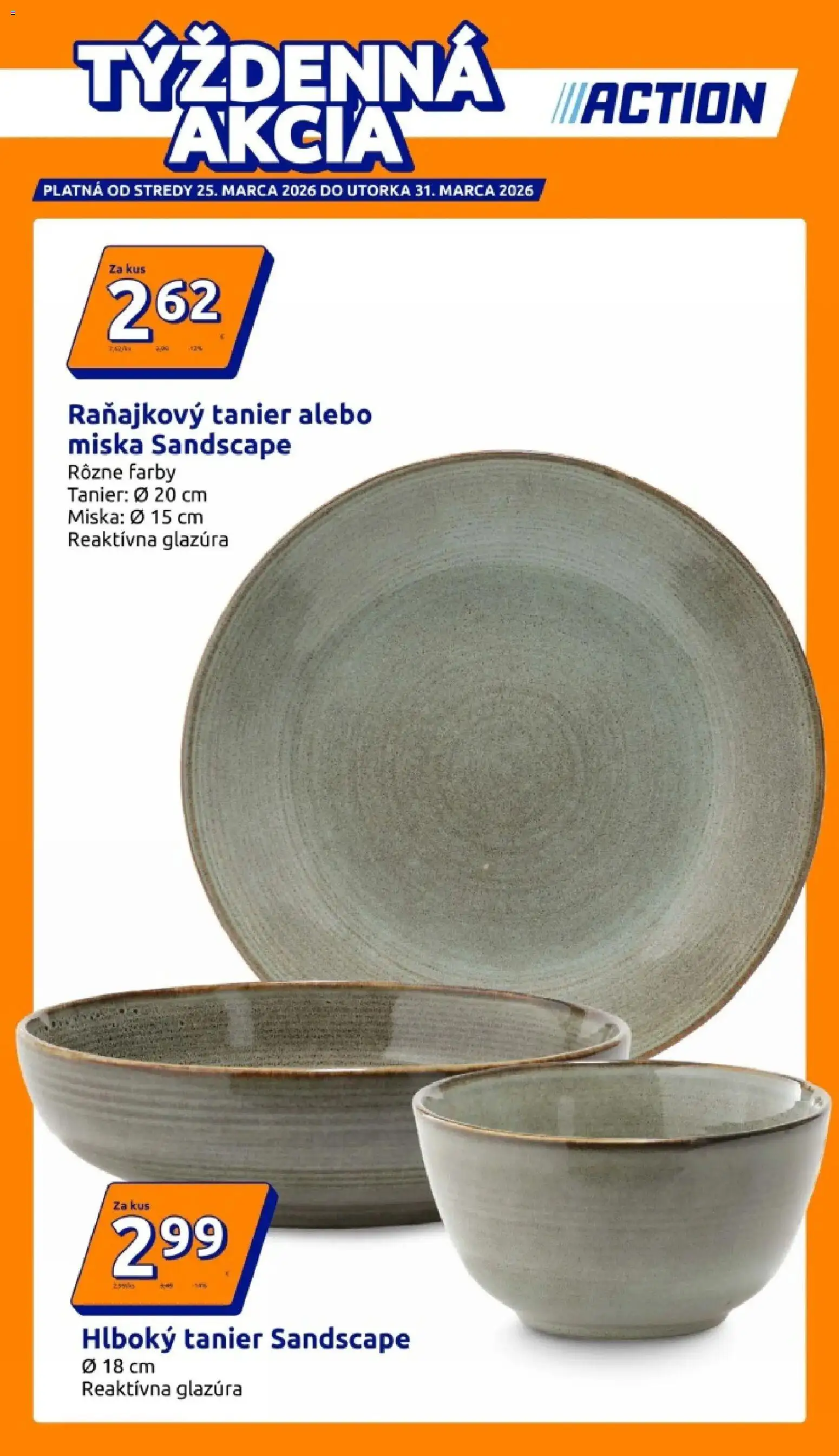 Náhľad Action letáku platného od 25.03.2026