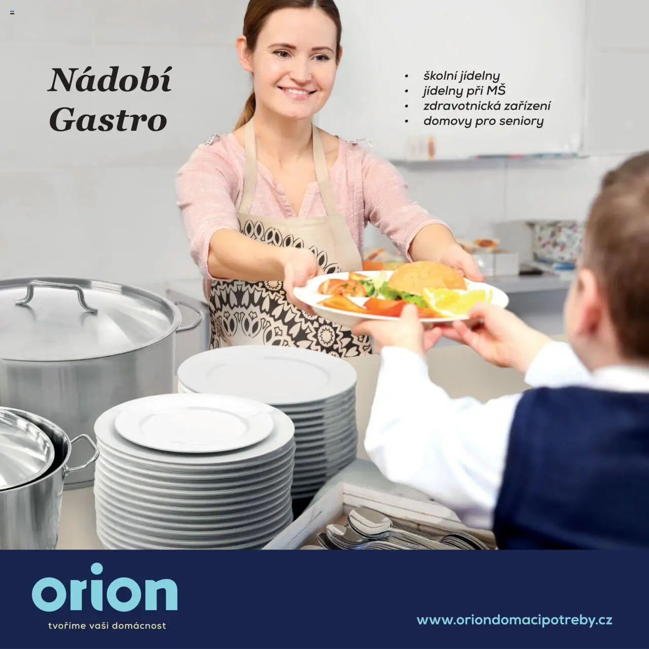 Náhled nabídky: Orion Katalog - Gastro nádobí platný od 01.03.2025 - Nádobí