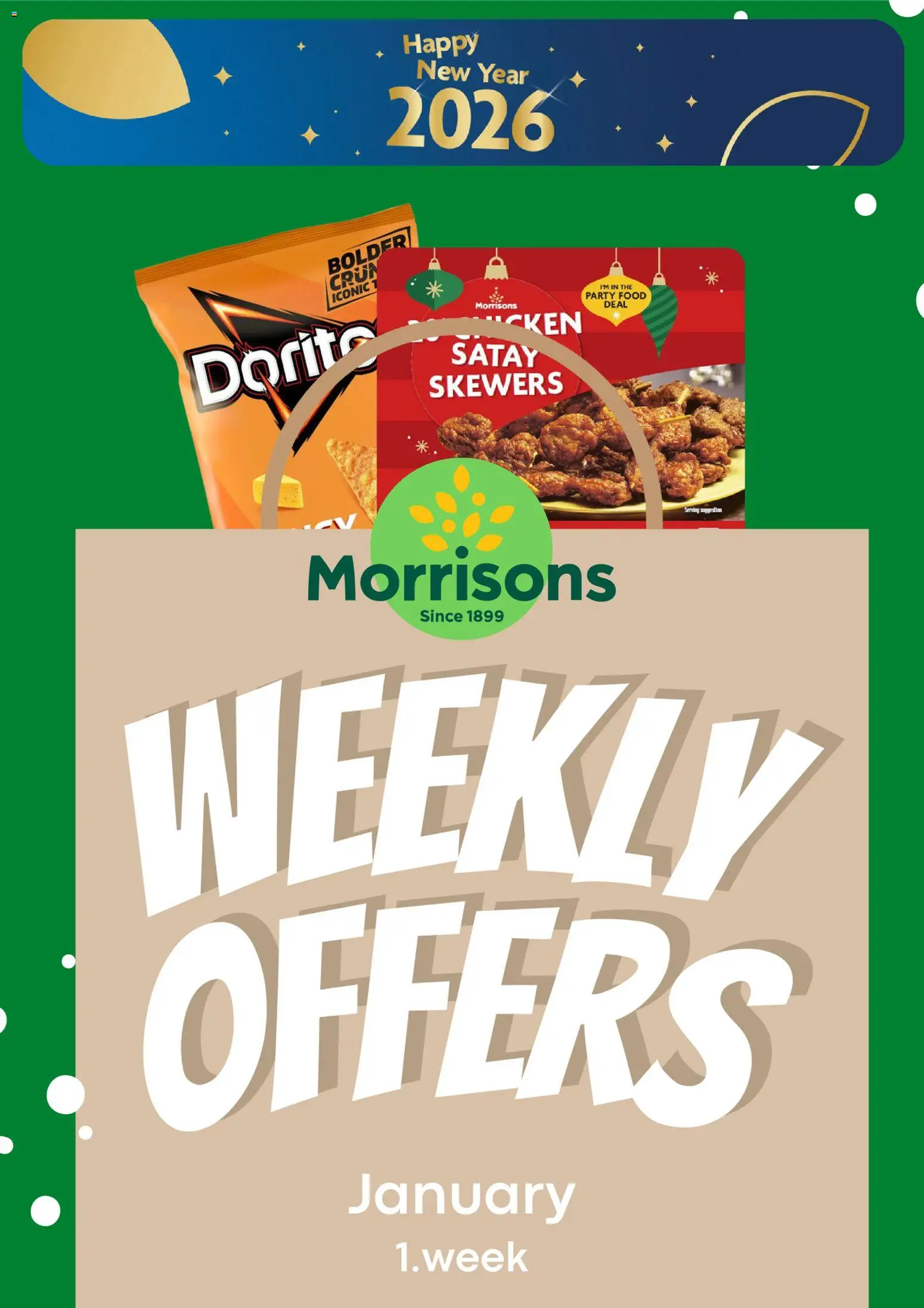 Preview of Morrisons Weekly offers valid from 29/12/2025