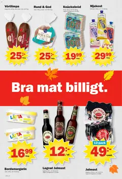Förhandsgranska reklamblad Aktuella reklamblad Pekås från butik Pekås gäller från 27/10/2025 | Sida : 4