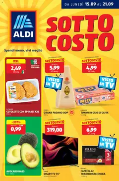 Anteprima dell'opuscolo Attuale volantino dal negozio Aldi valido da 15/09/2025
