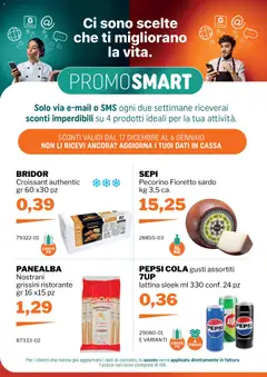 Anteprima dell'opuscolo Volantino Promo Smart dal negozio Sogegross valido da 17/12/2025