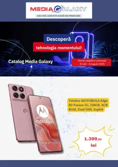 Previzualizarea de cataloage: Media Galaxy Catalog nou valabil de la 31.07.2025