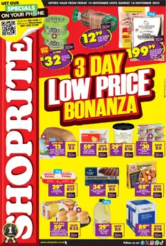 Preview of Shoprite flyer valid from 14/11/2025
