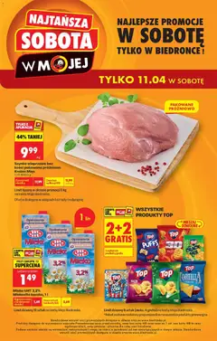 Pogląd gazetki "Biedronka gazetka - Najtańsza sobota" ze sklepu Biedronka ważnej od 11.04.2026