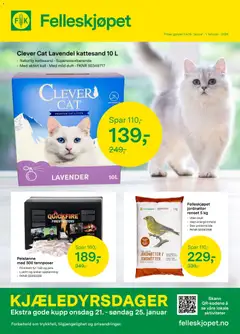 Forhåndsvis Kundeavis fra butikk Felleskjøpet gyldig fra 19/01/2026
