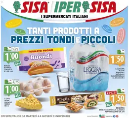 Anteprima dell'opuscolo Attuale volantino dal negozio SISA valido da 04/11/2025