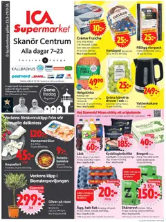 Förhandsgranska reklamblad Skanör från butik ICA Supermarket gäller från 23/03/2026