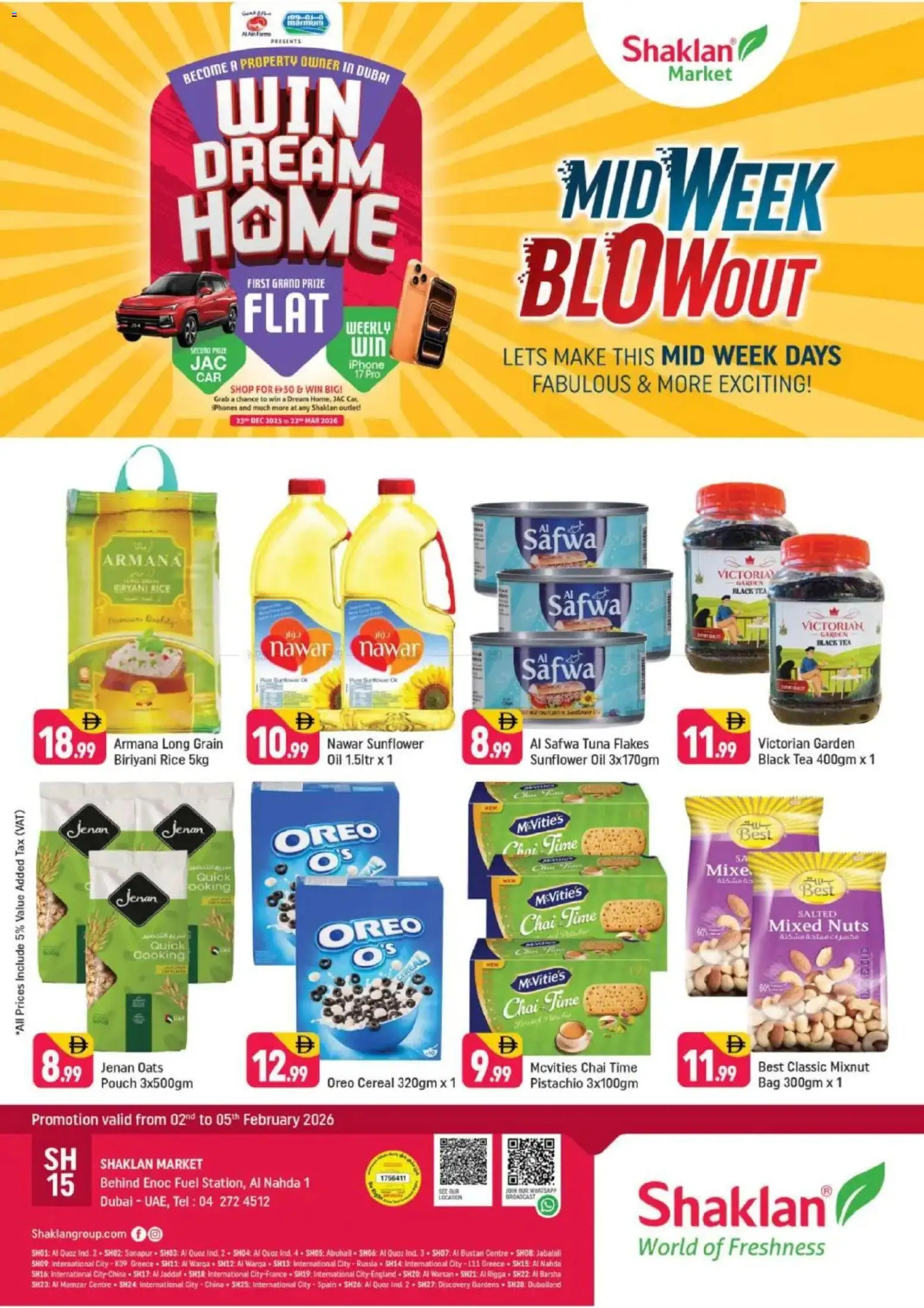 Preview of the catalogue Midweek Blow Out - Al Nahda 1, Dubai of store Shaklan valid from 2 Feb, 2026