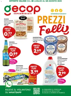 Anteprima dell'opuscolo Attuale volantino dal negozio GECOP valido da 28/07/2025