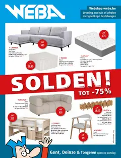 Voorbeeld van Folder van winkel Weba geldig vanaf 02/01/2026