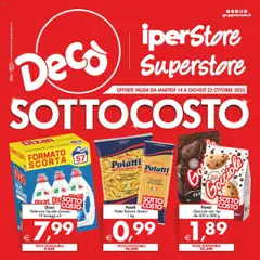 Anteprima dell'opuscolo Volantino iperStore, Superstore - Sicilia dal negozio Decò valido da 14/10/2025