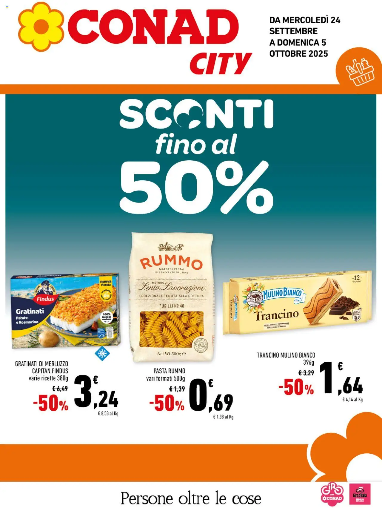 Volantino Conad valido da 24/09/2025 numero di pagina 1