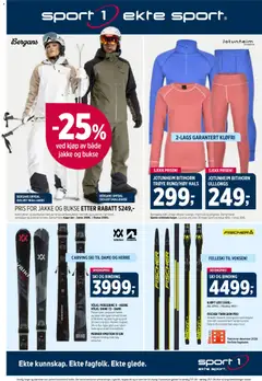 Forhåndsvis Kundeavis fra butikk Sport 1 gyldig fra 11/01/2026