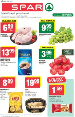 Pogląd gazetki "Gazetka" ze sklepu Spar ważnej od 30.07.2025