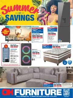 Preview of OK Furniture flyer valid from 27/12/2025