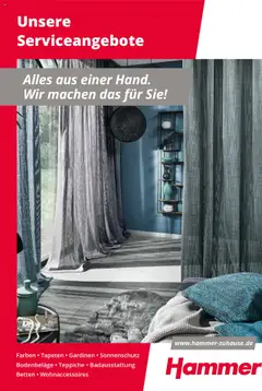 Vorschau von dem Prospekt des Geschäftes Hammer Zuhause, gültig ab dem 06.10.2025