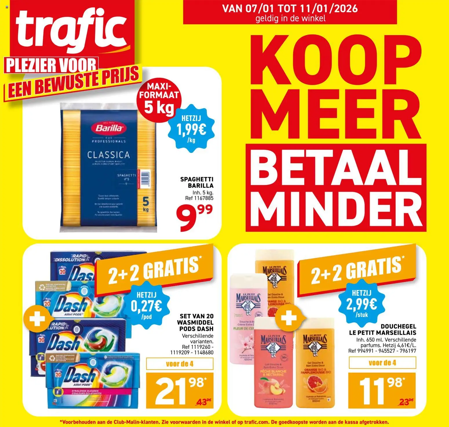 Voorbeeld van Folder van winkel Trafic geldig vanaf 07/01/2026