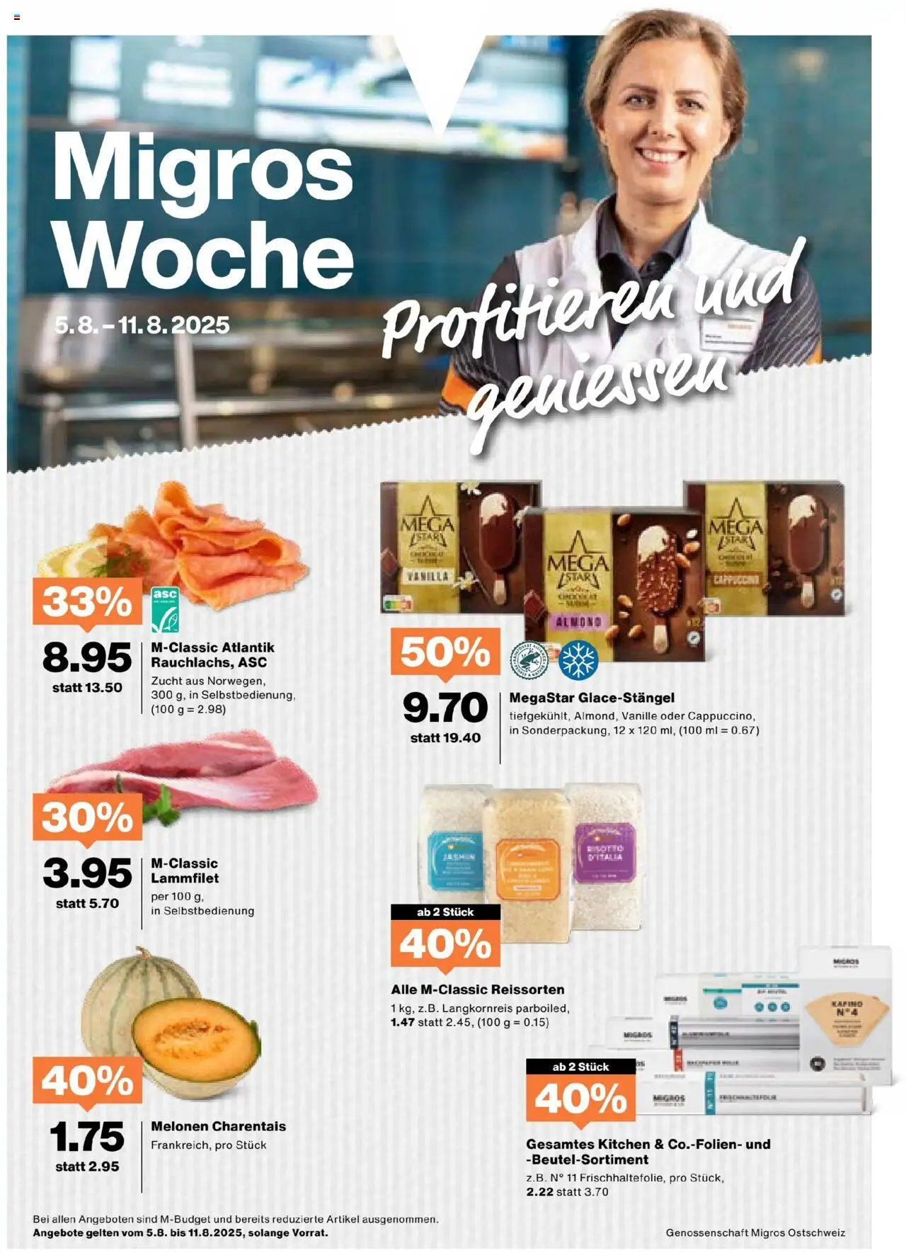 Migros Aktionen ab 05.08.2025 - Seitennummer 1