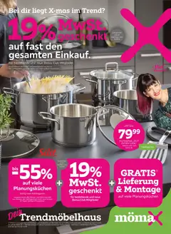 Vorschau von dem Prospekt des Geschäftes Mömax, gültig ab dem 08.12.2025