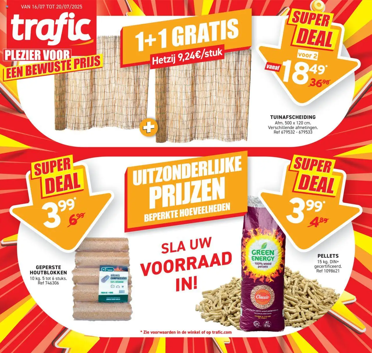 Trafic shop Folder geldig vanaf 16/07/2025 - Paginanummer 1