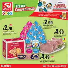 Anteprima dell'opuscolo Sì con Te volantino Market dal negozio Sì con Te valido da 19/03/2026