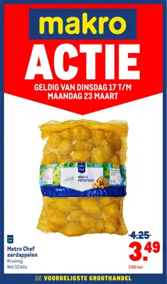 Voorbeeld van Makro folder - Versdeals van winkel Makro geldig vanaf 17-03-2026