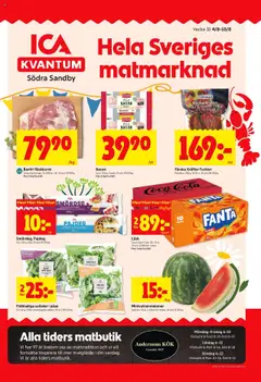 Förhandsgranska reklamblad Lund från butik ICA Kvantum gäller från 04/08/2025