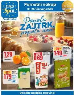Predogled kataloga iz trgovine Eurospin veljaven od 19.02.2026