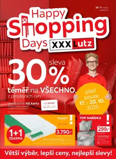 Náhled nabídky: XXXLutz Leták - Sleva 30 % na téměř vše platný od 06.10.2025