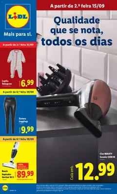 Pré-visualização do folheto da loja Lidl válida a partir de 15/09/2025