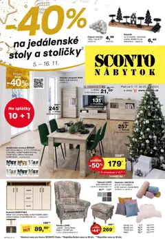 Náhľad Sconto nábytok letáku platného od 05.11.2025 | Strana: 1