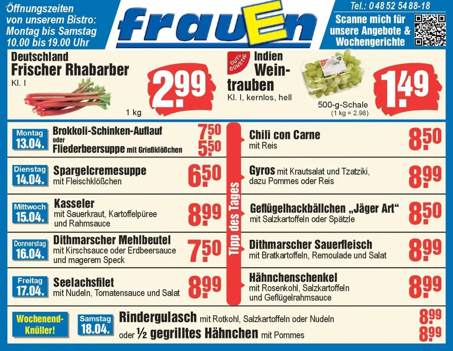 Vorschau von dem Prospekt des Geschäftes Edeka, gültig ab dem 11.04.2026