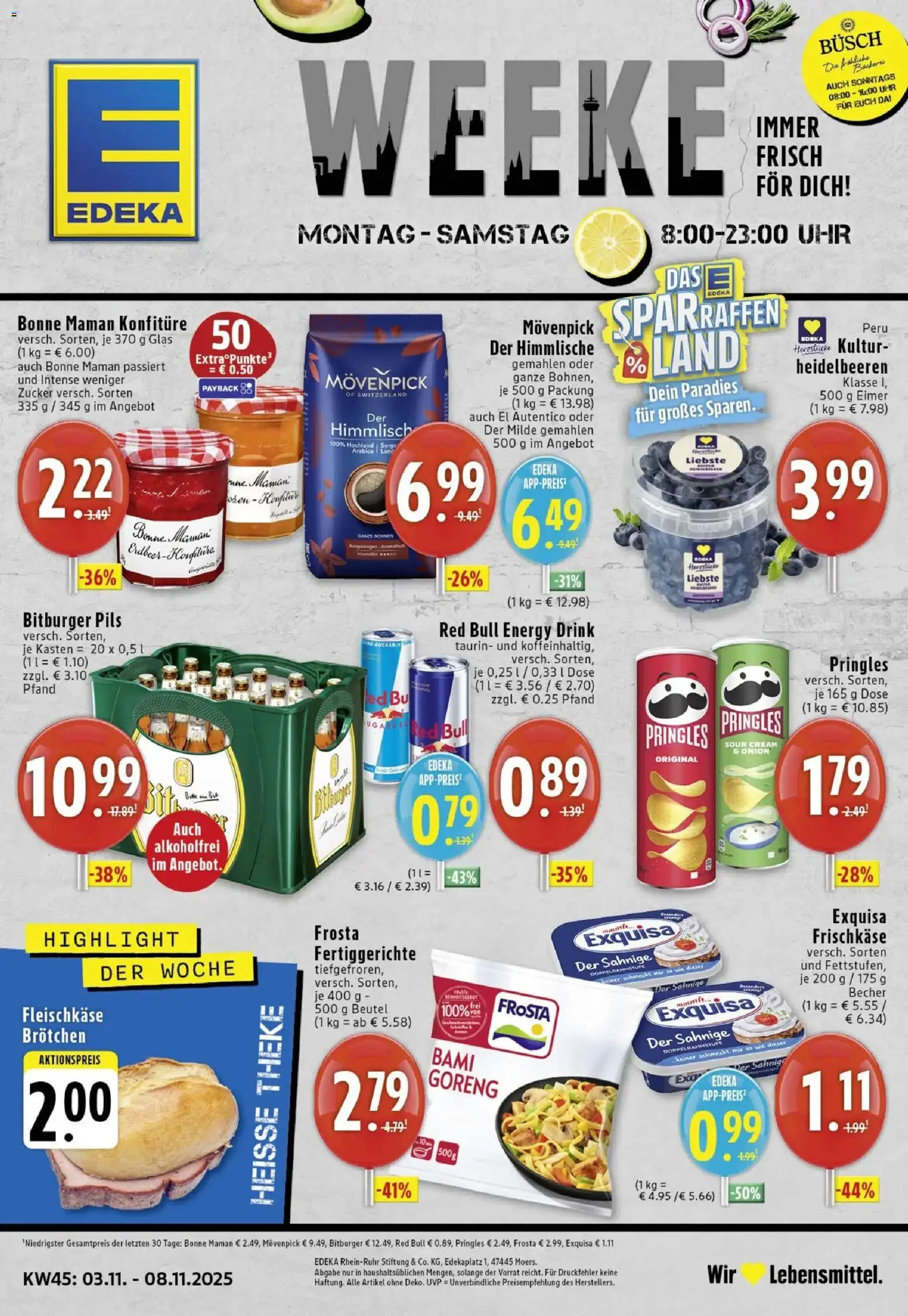 Vorschau von dem Prospekt des Geschäftes Edeka, gültig ab dem 03.11.2025