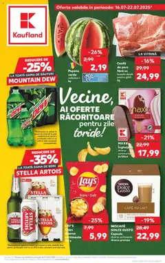 Previzualizarea de cataloage: Kaufland Catalog nou - Bucureşti valabil de la 16.07.2025