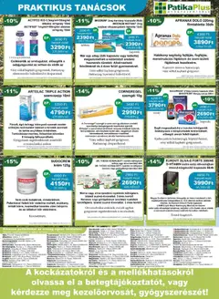 PatikaPlus - Akciós újság PatikaPlus megtekintése, amely érvényes 2025.11.01.-től | Oldal: 8