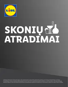 LIDL parduotuvės leidinio Leidinys - Skonių atradimai galiojančio nuo 2025.12.01 peržiūra
